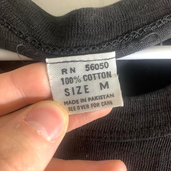 vintage 80’s TOM PETTY Live In Concert single stitch double sided tee shirt M - Picture 5 of 7